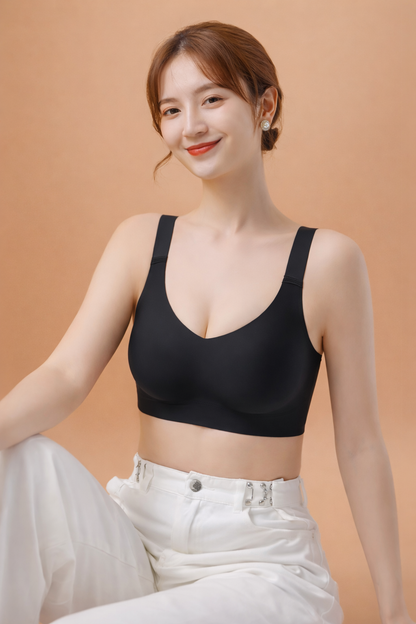 Comfortable Wireless Full Coverage Jelly Smoothing Bra