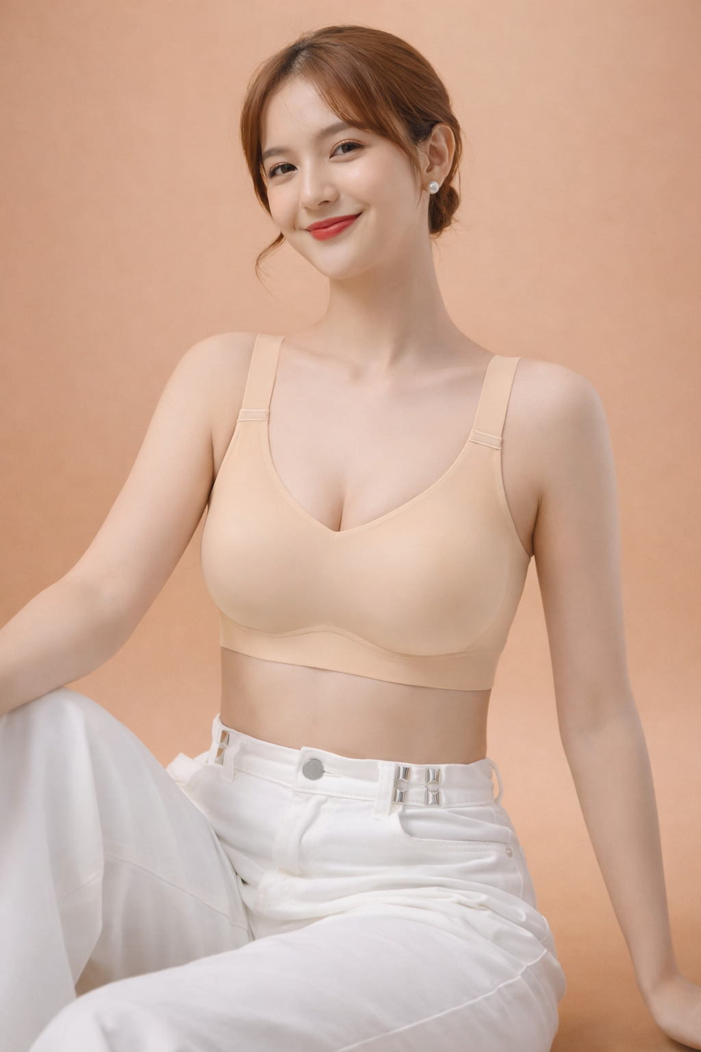 Comfortable Wireless Full Coverage Jelly Smoothing Bra
